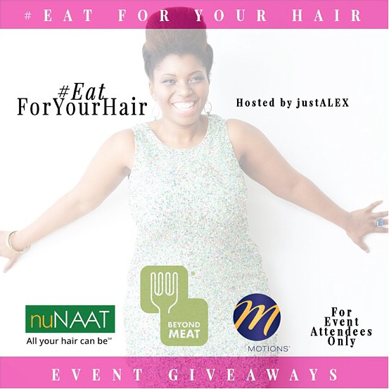 Eat for Your hair event sponsorship