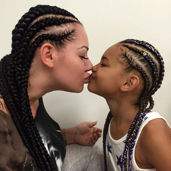 mother and daughter cornrows _ itselkethestallion