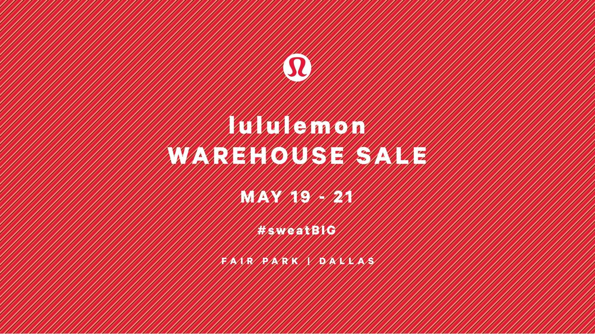 lululemon warehouse sale 2018 online
